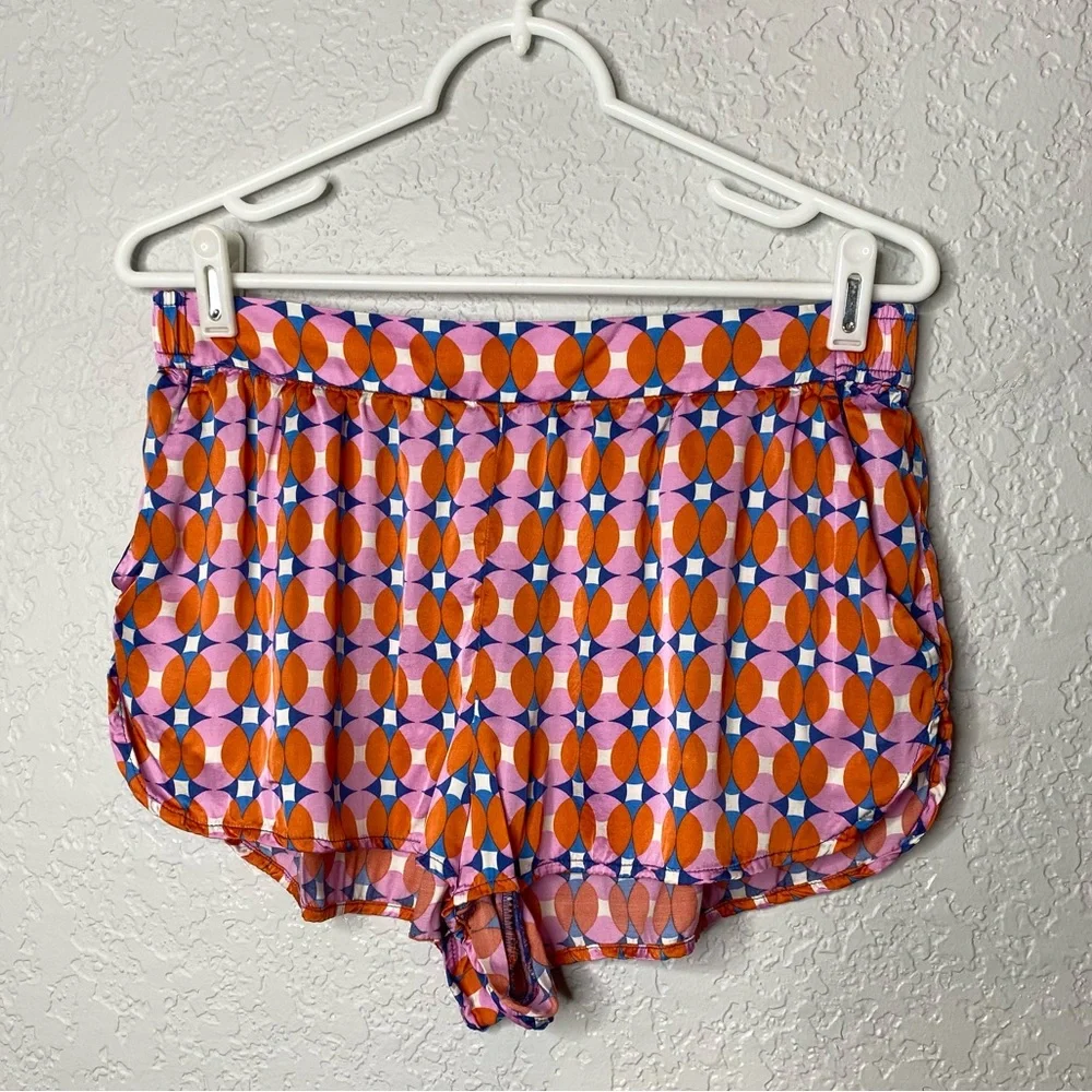 Anthropologie Orange and Pink Pajama Set - Picture 5 of 10